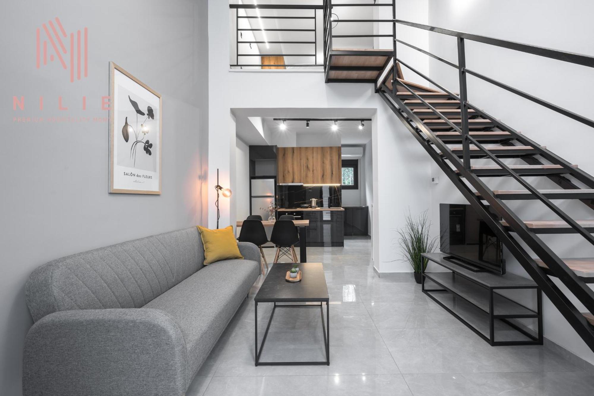 Railway Lofts, Nilie Hospitality Mgmt Apartment เทสซาโลนิกิ ภายนอก รูปภาพ